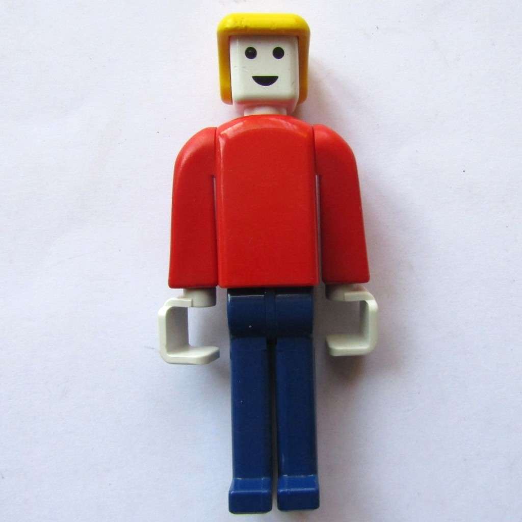 Old Lasy Men Toy Figure