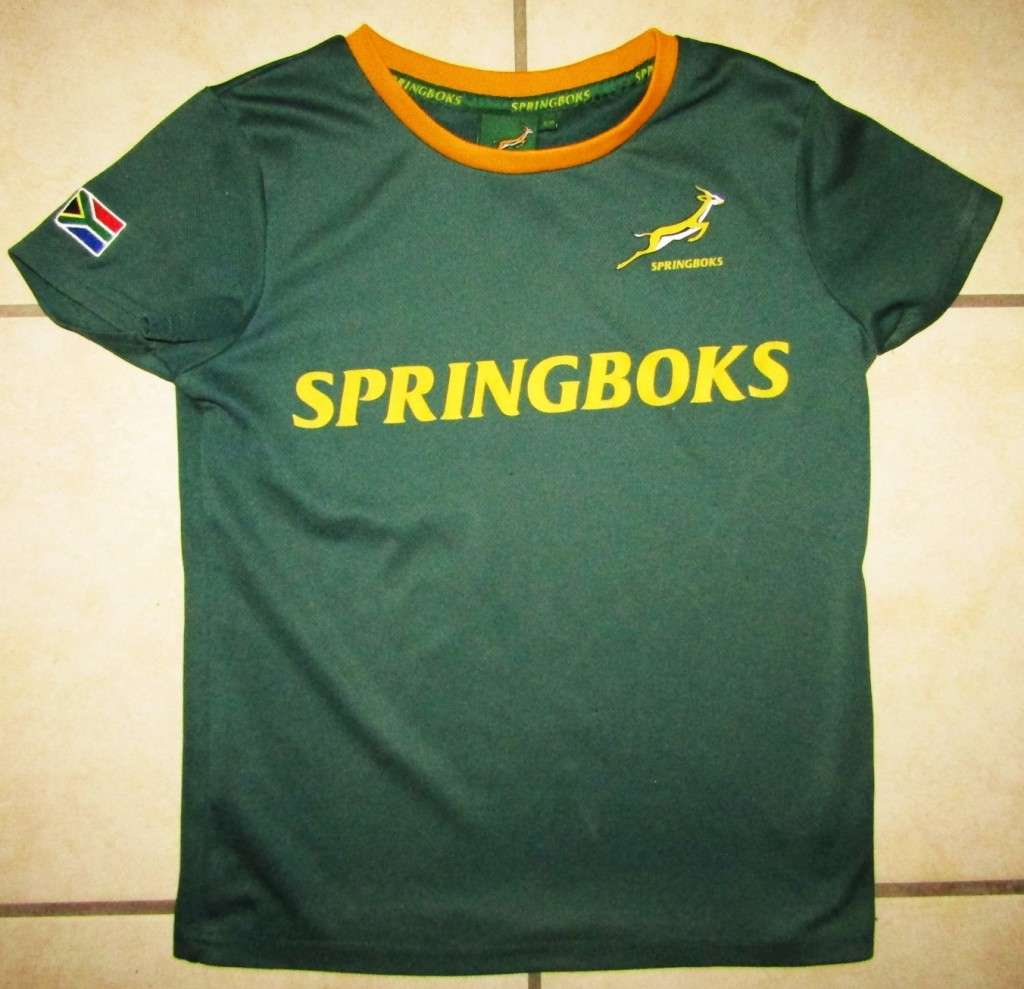 Old Springbok Rugby Jersey - Kids Size 9/10