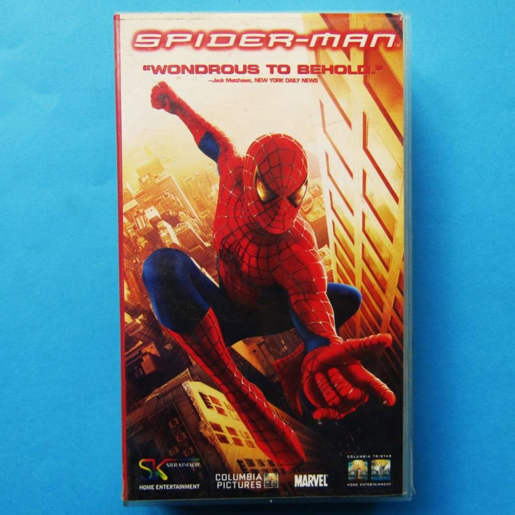 Spider Man - Movie VHS Tape (2002)