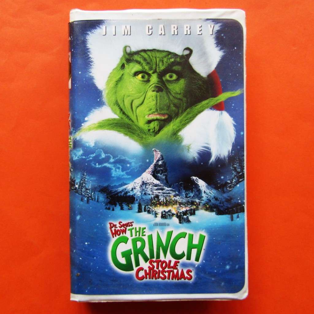 How the Grinch Stole Christmas - Movie VHS Tape (2001)