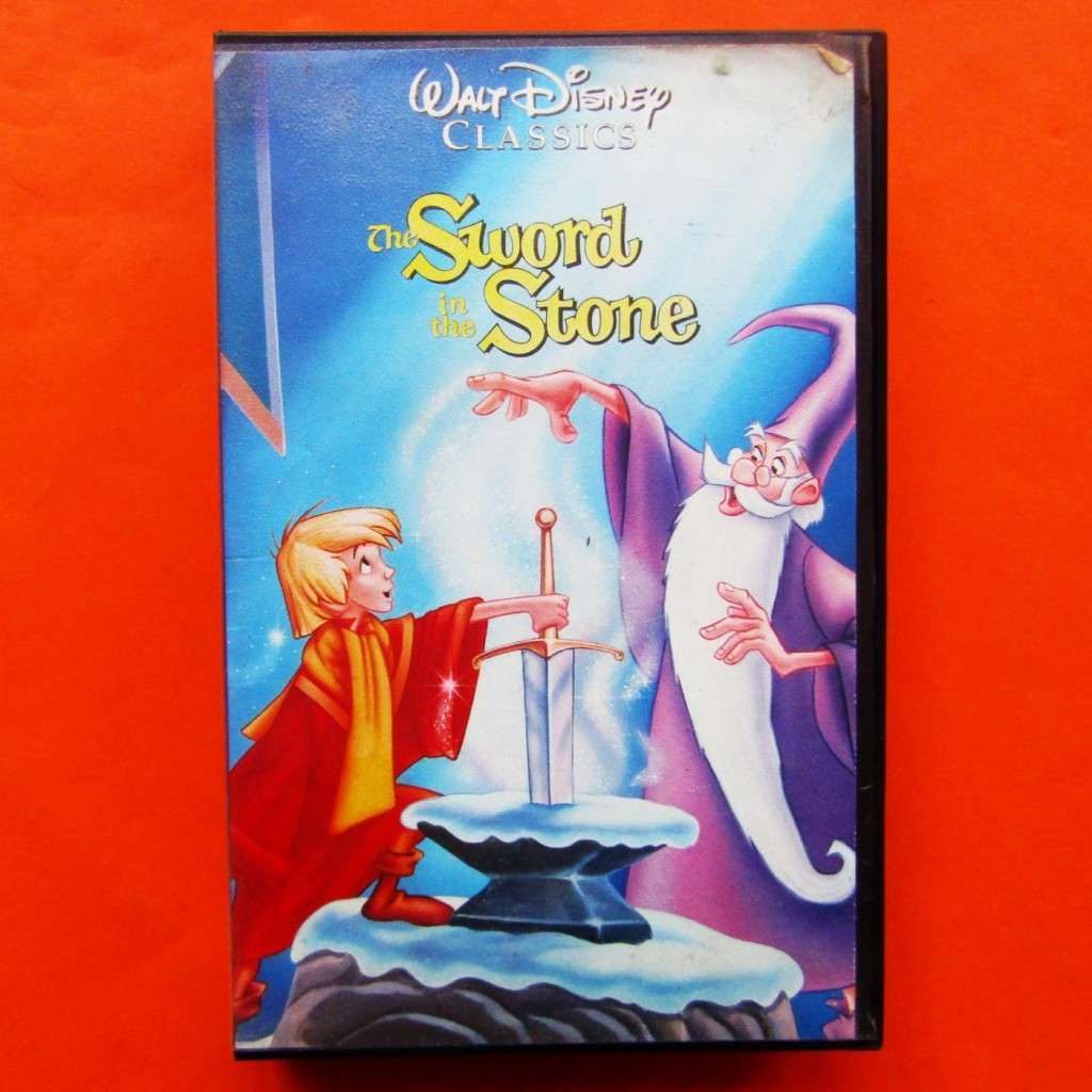 The Sword in the Stone - Walt Disney VHS Tape