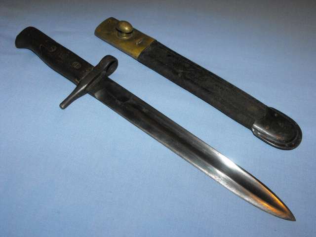 ITALIAN M1891 BAYONET + SCABBARD