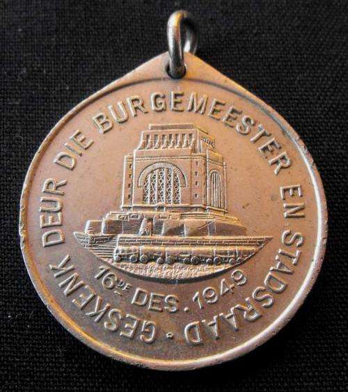 VOORTREKKER MONUMENT 1949 OPENING MEDAL