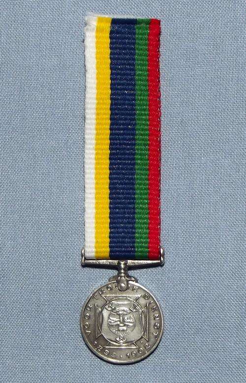 DEKORATIE VOOR TROUWE DIENST 1899-1902 SILVER MINIATURE MEDAL