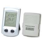 2.7" LCD Wireless Digital Indoor Outdoor Thermometer with Clock (Local Stock)