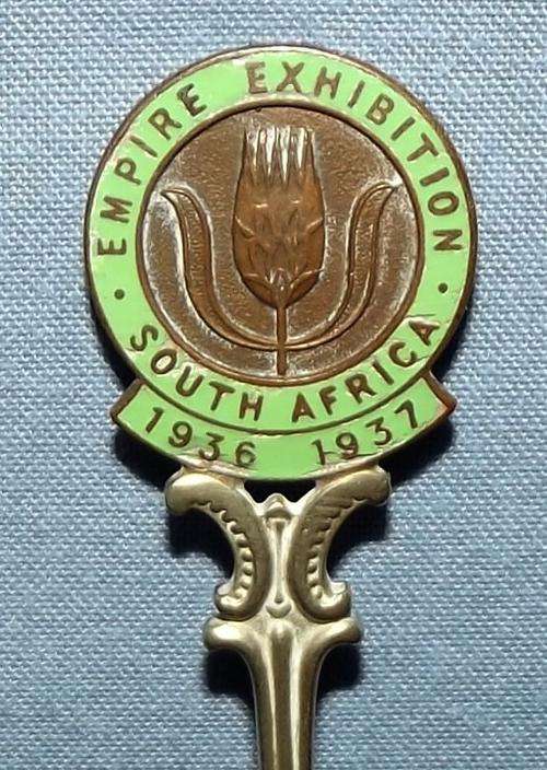 South African Empire Exhibition 1936-1937 Crested Spoon