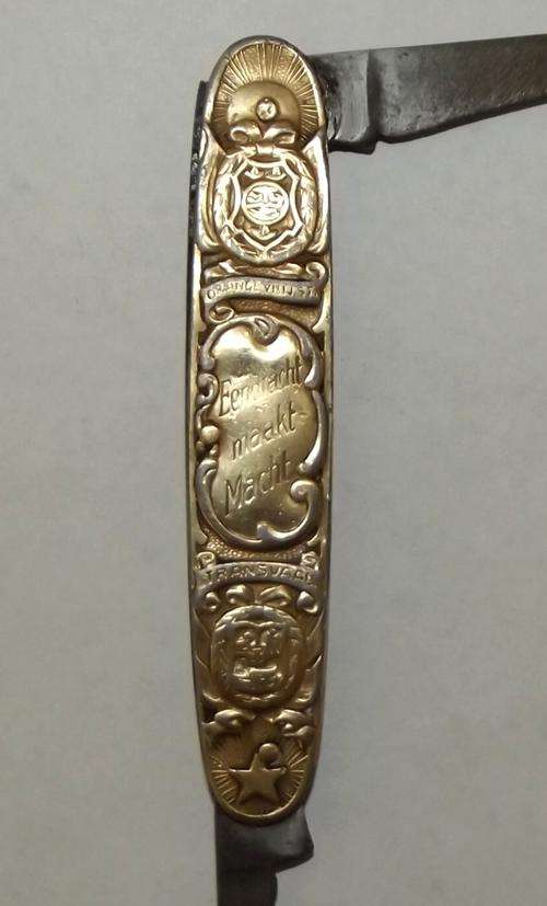 Old Kruger De Wet "Eendracht maakt Macht" Pocket Knife