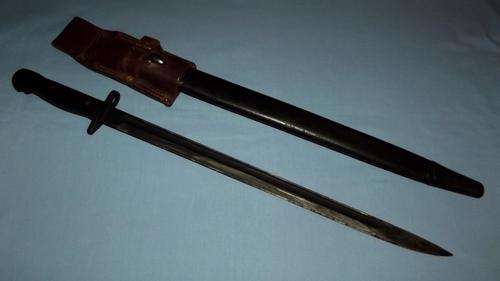 SAP 303 Sanderson Bayonet + Scabbard + Frog