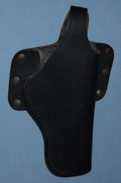 Vintage Black Leather SPJ 42/94 Pistol Holster