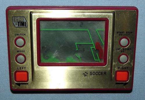 Old SOCCER Made in Japan 1980's Game and Time - Working Condition