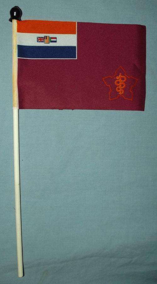 SADF Medical Services Miniature Desk Flag