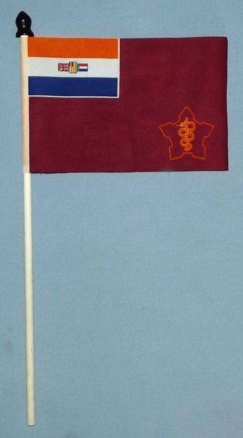 SADF Medical Services Miniature Flag