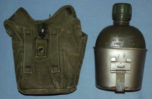 SADF Army Water Bottle + Cover + Fire Bucket
