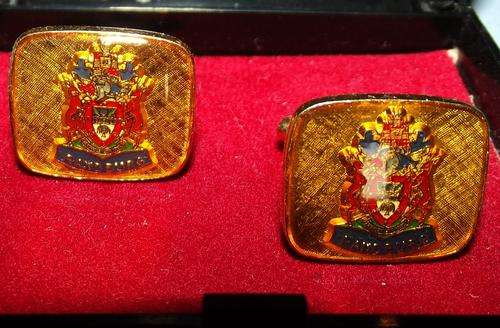 Old Randburg Coat of Arms Cufflinks