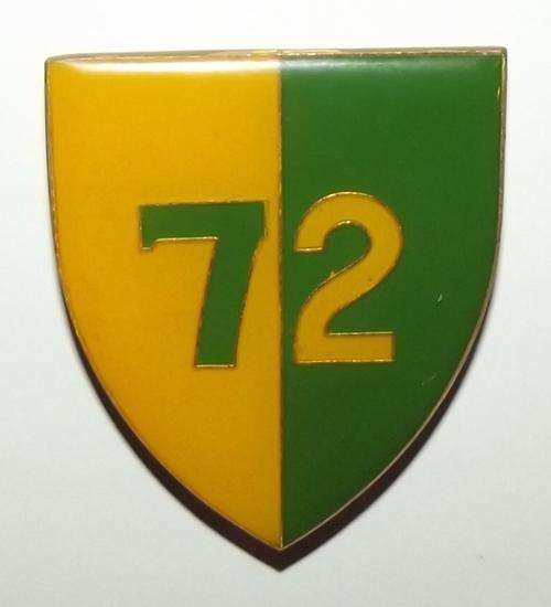 SADF 72 Motorised Brigade HQ Metal Shoulder Flash