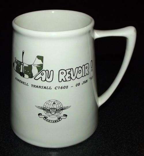 1993 SAAF 28 Squadron Transall C160 Last Flying Crew Beer Mug