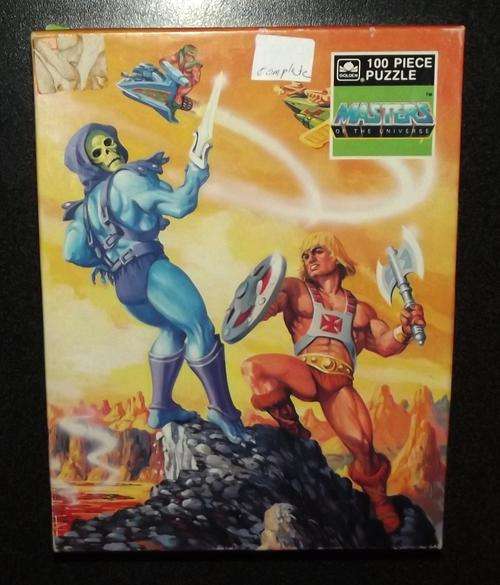 1983 Mattel Masters of the Universe Puzzle - Complete in Original Box