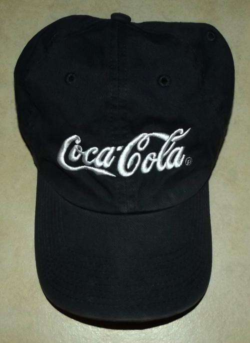 Old COCA COLA Atlanta Black Advertising Cap