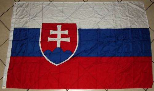 Large Old SLOVAKIA Country Flag