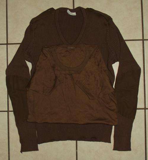 1980 SADF Army Nutria Pullover Jersey + T-Shirt