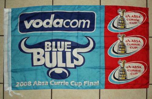 2008 Currie Cup Final Blue Bulls Rugby Flag