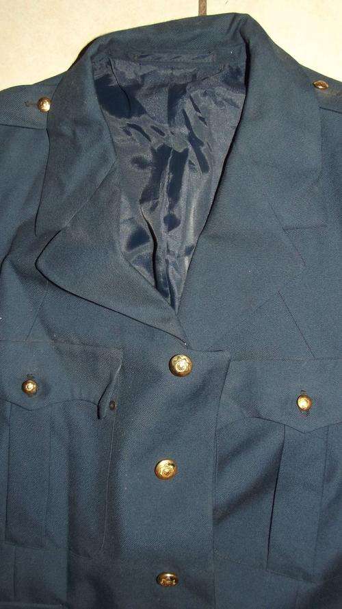 1987 SAP Police Blue Tunic Jacket