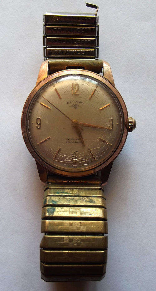 Rare Collectable Watches Vintage ROTARY 17 Jewels Incabloc Swiss Made Wrist Watch was sold for 70.00 on 28 Sep at 21 02 by sacollect in Pretoria Tshwane ID 201633751