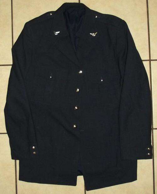 1985 South African Air Force SAAF Blue Tunic Jacket