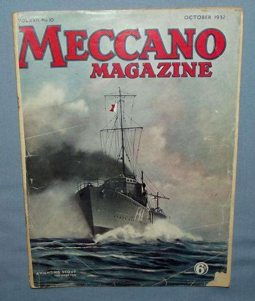 Rare October 1932 MECCANO Magazine