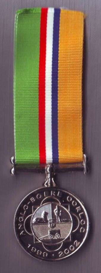 ANGLO BOERE OORLOG CENTENARY FULL SIZE MEDAL
