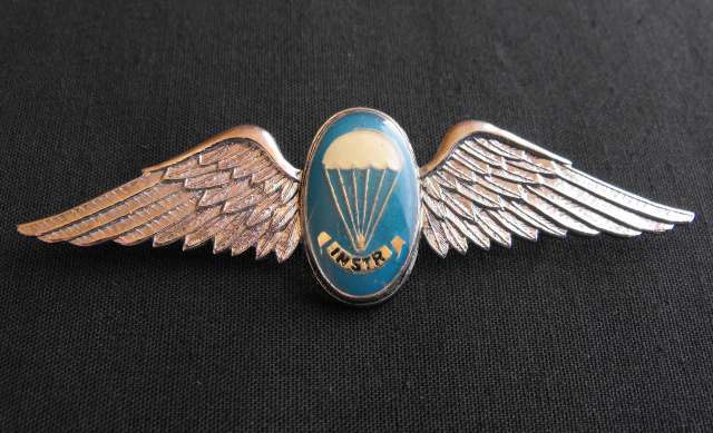 SADF PARABAT STATIC LINE INSTRUCTOR WINGS