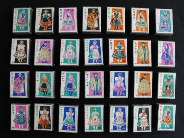 LOT OF 28 OLD MATCHBOXES