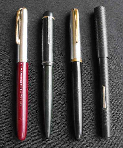 LOT OF 4 OLD FOUNTAIN PENS