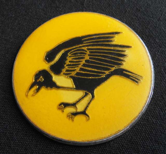 SWA 201 BATTALION METAL BERET BADGE