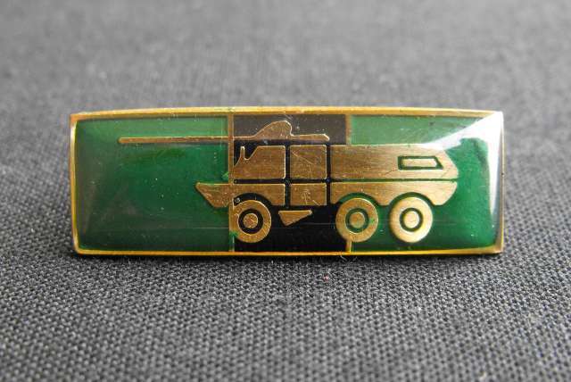 SADF 61 MECHANISED INFANTRY METAL BERET BAR