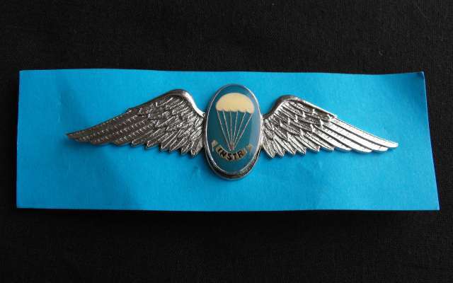 SADF PARABAT STATIC LINE INSTRUCTOR WINGS