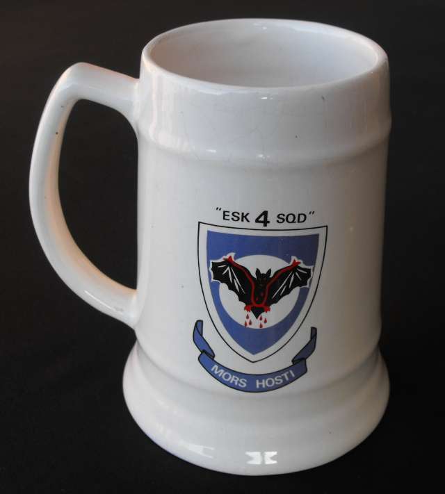 SAAF 4 SQUADRON CERAMIC MUG