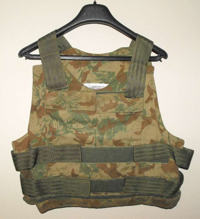 SA POLICE CAMO BULLET PROOF VEST