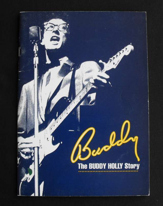 BUDDY HOLLY SOUTH AFRICAN SOUVENIR PROGRAM