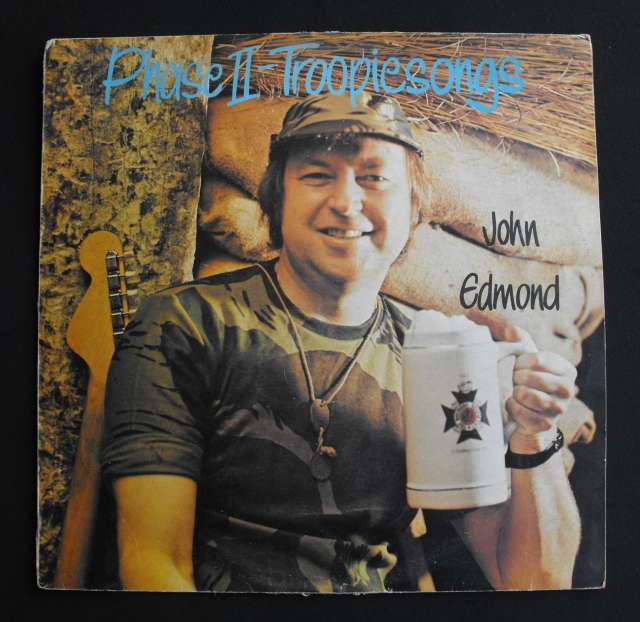 RHODESIA TROOPIESONGS BY JOHN EDMOND LP RECORD