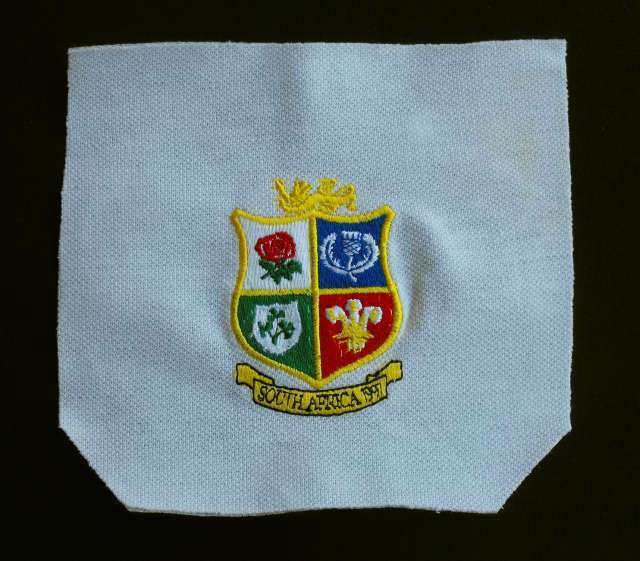 BRITISH LIONS RUGBY TOUR 1997 SOUTH AFRICA POCKET BADGE