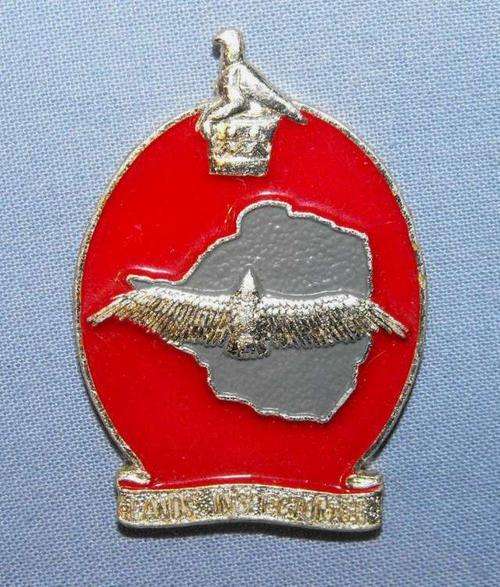 RHODESIA LANDS INSPECTORATE METAL BADGE
