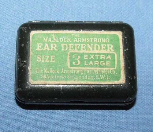 OLD SA ARTILLERY EAR DEFENDER EAR PLUGS