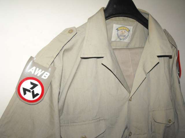 AWB KHAKI UNIFORM + SHOULDER FLASHES