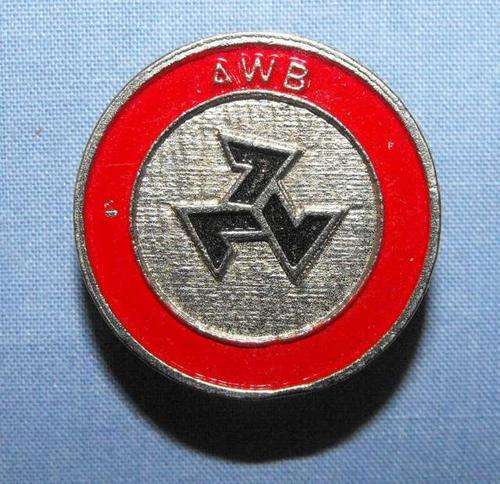 AWB METAL LAPEL PIN BADGE