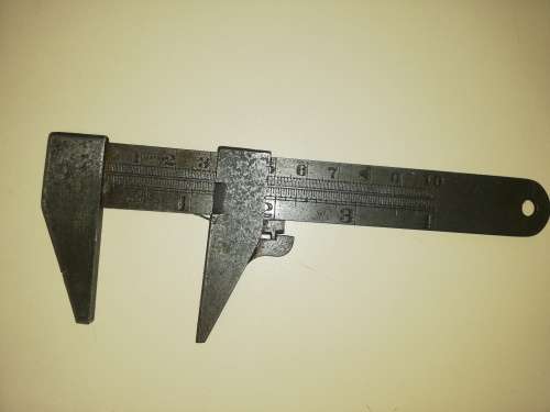 Bsa file plus caliper vernier,nice brass ebony marking gauge