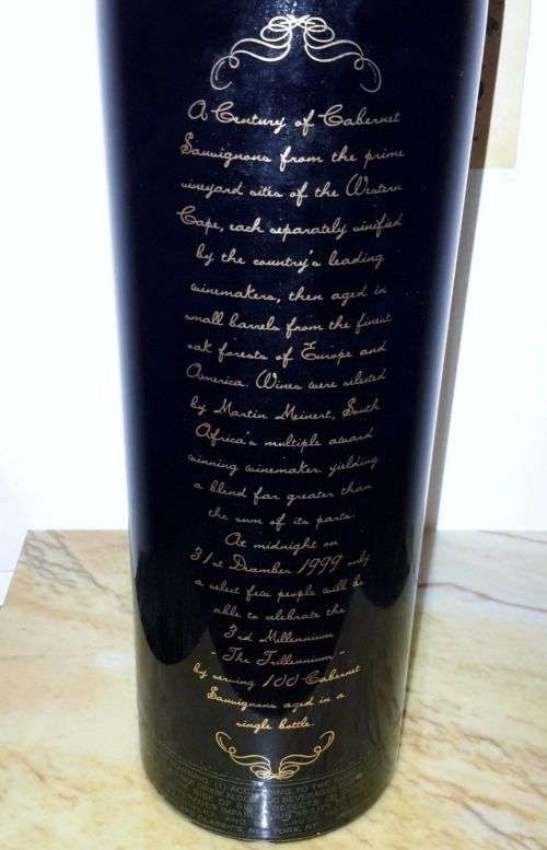 A Rare and collectable 1997 Trillennium Cabernet Sauvignon Collectors must!!