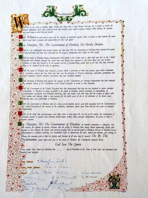 Rhodesia:The Golden Jubilee of Parliament 1924-1974: 1974. *First edition*