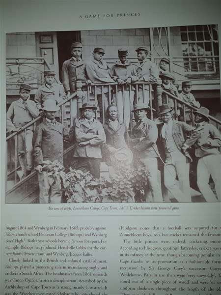 The Story of an African Game : Black Cricketers..Forward by Nelson Mandela