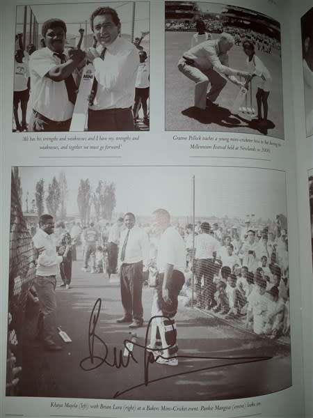 The Story of an African Game : Black Cricketers..Forward by Nelson Mandela